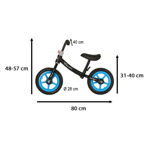 Rowerek biegowy Trike Fix Balance rower ultra lekki czarny